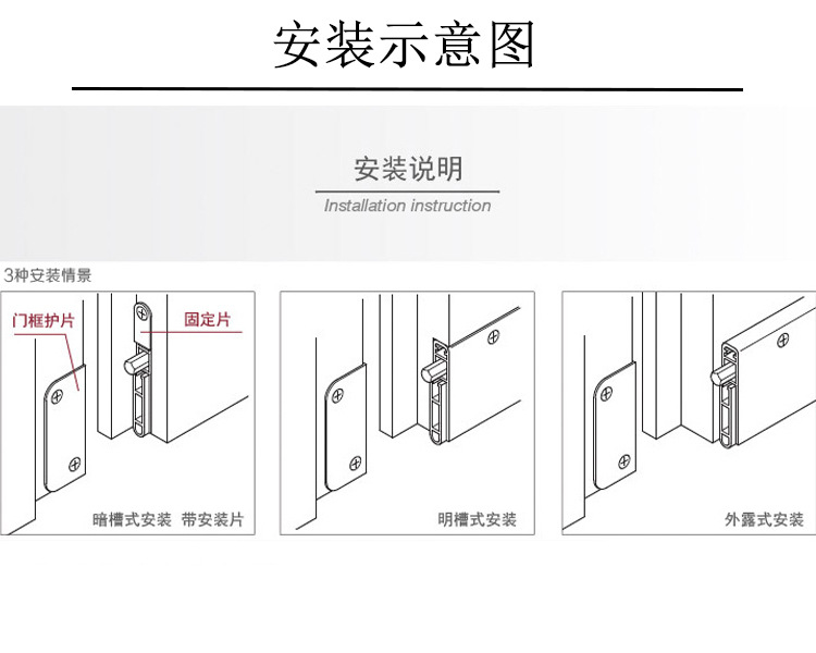 51漫画网站版在线看51漫画黄RDA-31B 明装式门底封闭条